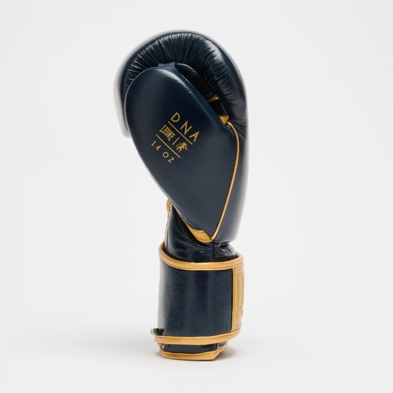LEONE DNA PREMIUM BOXING GLOVES-Navy